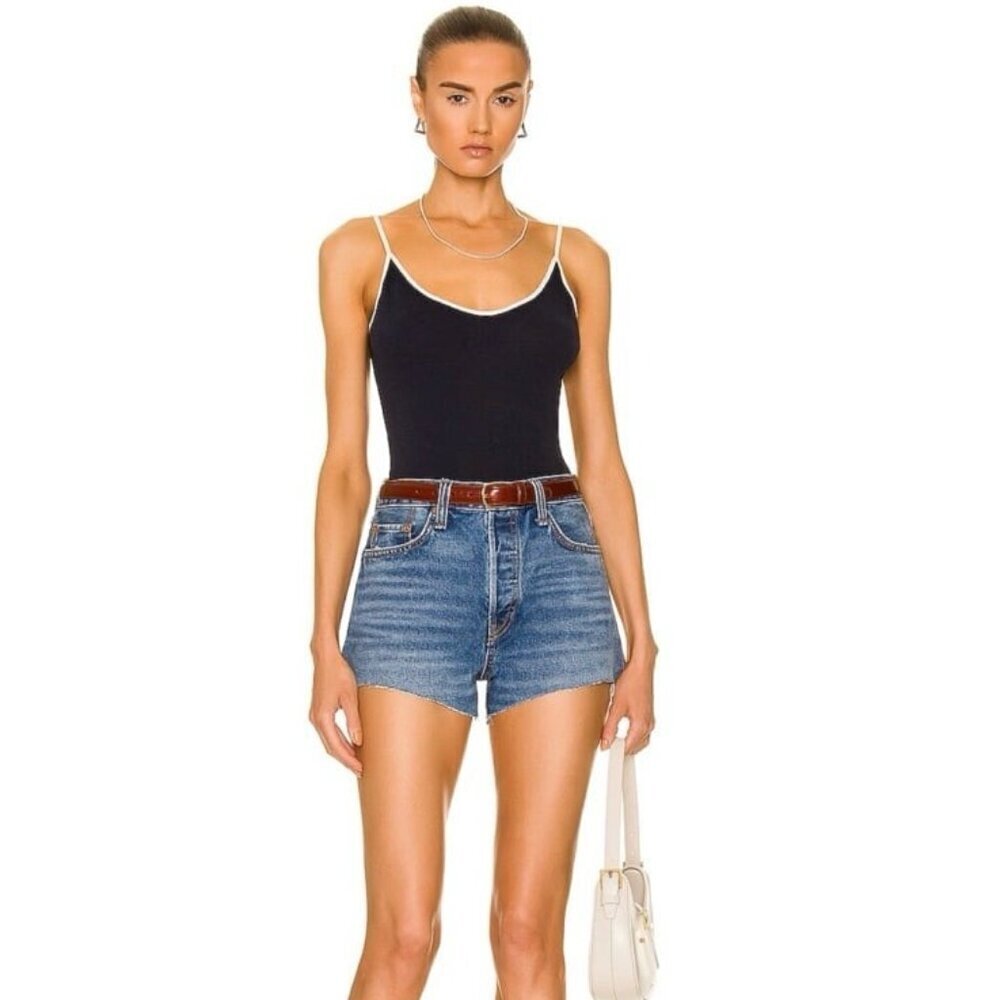 RE/DONE 70's High Rise denim jean Short